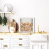 image:imageAmericanflat 11x11 Shadow Box Frame with ShatterResistant Glass  Silhouette Collection  Large Shadow Box Display Case for Tabletop and Wall Display  White with Soft Felt Back  Shatterresistant glass 15 inch interior depth displays keepsakes medals and memorabilia sawtooth hangers includedWhite