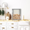 image:imageAmericanflat 11x11 Shadow Box Frame with ShatterResistant Glass  Silhouette Collection  Large Shadow Box Display Case for Tabletop and Wall Display  White with Soft Felt Back  Shatterresistant glass 15 inch interior depth displays keepsakes medals and memorabilia sawtooth hangers includedSilver