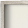 image:imageAmericanflat 11x11 Shadow Box Frame with ShatterResistant Glass  Silhouette Collection  Large Shadow Box Display Case for Tabletop and Wall Display  White with Soft Felt Back  Shatterresistant glass 15 inch interior depth displays keepsakes medals and memorabilia sawtooth hangers includedDriftwood