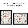 image:imageAmericanflat 11x11 Shadow Box Frame with ShatterResistant Glass  Silhouette Collection  Large Shadow Box Display Case for Tabletop and Wall Display  White with Soft Felt Back  Shatterresistant glass 15 inch interior depth displays keepsakes medals and memorabilia sawtooth hangers includedBlack