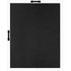 image:imageAmericanflat 11x11 Shadow Box Frame with ShatterResistant Glass  Silhouette Collection  Large Shadow Box Display Case for Tabletop and Wall Display  White with Soft Felt Back  Shatterresistant glass 15 inch interior depth displays keepsakes medals and memorabilia sawtooth hangers includedWhite