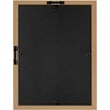 image:imageAmericanflat 11x11 Shadow Box Frame with ShatterResistant Glass  Silhouette Collection  Large Shadow Box Display Case for Tabletop and Wall Display  White with Soft Felt Back  Shatterresistant glass 15 inch interior depth displays keepsakes medals and memorabilia sawtooth hangers includedDark Oak