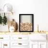image:imageAmericanflat 11x11 Shadow Box Frame with ShatterResistant Glass  Silhouette Collection  Large Shadow Box Display Case for Tabletop and Wall Display  White with Soft Felt Back  Shatterresistant glass 15 inch interior depth displays keepsakes medals and memorabilia sawtooth hangers includedBlack