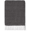 image:imageAmericanflat 50x70 Authentic Mexican Throw Blanket  Falsa Blanket  Soft Cotton Throw Blankets for Indoor or Outdoor  Use for Yoga Meditation or Beach  GraySolid Grey