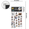 image:imageAmericanflat Hanging Photo Display with Five 23 Metal Chains  30 Long Picture Board with 30 Clips Included  Photo Display Ideal for Teen Girl Gifts Dorm Wall Decor and Bedrooms  BlackBrown