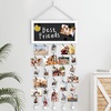 image:imageAmericanflat Hanging Photo Display with Five 23 Metal Chains  30 Long Picture Board with 30 Clips Included  Photo Display Ideal for Teen Girl Gifts Dorm Wall Decor and Bedrooms  BlackBrown