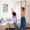 image:imageAmericanflat Hanging Photo Display with Five 23 Metal Chains  30 Long Picture Board with 30 Clips Included  Photo Display Ideal for Teen Girl Gifts Dorm Wall Decor and Bedrooms  BlackBlack