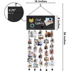image:imageAmericanflat Hanging Photo Display with Five 23 Metal Chains  30 Long Picture Board with 30 Clips Included  Photo Display Ideal for Teen Girl Gifts Dorm Wall Decor and Bedrooms  BlackBlack