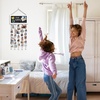 image:imageAmericanflat Hanging Photo Display with Five 23 Metal Chains  30 Long Picture Board with 30 Clips Included  Photo Display Ideal for Teen Girl Gifts Dorm Wall Decor and Bedrooms  BlackBrown