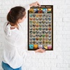 image:imageAmericanflat National Park Scratch Off Poster  Scratchable List of 50 States Across USA  24X24 Scratch Off Poster and US State Checklist with Full Color TravelStyle Icons165L x 295W