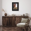 image:imageAmericanflat 12x16 Picture Frame  Matted to 8x12  Engineered Wood  Black  Shatterresistant glass hangs vertical or horizontal sawtooth hangers included use with or without mat