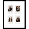 image:imageAmericanflat 15x20 Picture Frame with 16 Openings for 2x3 InstantPrint Photos  Black Mini Picture Frames for Wall Display with Polished PlexiglassBlack