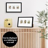 image:imageAmericanflat 15x20 Picture Frame with 16 Openings for 2x3 InstantPrint Photos  Black Mini Picture Frames for Wall Display with Polished PlexiglassBlack