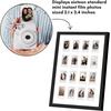 image:imageAmericanflat 15x20 Picture Frame with 16 Openings for 2x3 InstantPrint Photos  Black Mini Picture Frames for Wall Display with Polished PlexiglassBlack