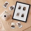 image:imageAmericanflat 15x20 Picture Frame with 16 Openings for 2x3 InstantPrint Photos  Black Mini Picture Frames for Wall Display with Polished PlexiglassBlack