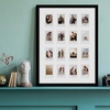 image:imageAmericanflat 15x20 Picture Frame with 16 Openings for 2x3 InstantPrint Photos  Black Mini Picture Frames for Wall Display with Polished PlexiglassBlack