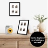 image:imageAmericanflat 15x20 Picture Frame with 16 Openings for 2x3 InstantPrint Photos  Black Mini Picture Frames for Wall Display with Polished PlexiglassBlack