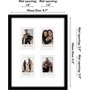 image:imageAmericanflat 15x20 Picture Frame with 16 Openings for 2x3 InstantPrint Photos  Black Mini Picture Frames for Wall Display with Polished PlexiglassBlack