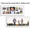 image:imageAmericanflat 16x20 Collage Picture Frame  Engineered Wood  Black  Polished plexiglass front sawtooth hangers included secure turntab backing fits photos posters and artWhite