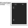 image:imageAmericanflat 16x20 Collage Picture Frame  Engineered Wood  Black  Polished plexiglass front sawtooth hangers included secure turntab backing fits photos posters and artWhite