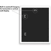 image:imageAmericanflat 16x20 Collage Picture Frame  Engineered Wood  Black  Polished plexiglass front sawtooth hangers included secure turntab backing fits photos posters and artWhite