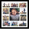 image:imageAmericanflat 16x20 Collage Picture Frame  Engineered Wood  Black  Polished plexiglass front sawtooth hangers included secure turntab backing fits photos posters and artBlack