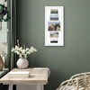 image:imageAmericanflat 16x20 Collage Picture Frame  Engineered Wood  Black  Polished plexiglass front sawtooth hangers included secure turntab backing fits photos posters and artWhite