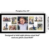 image:imageAmericanflat 16x20 Collage Picture Frame  Engineered Wood  Black  Polished plexiglass front sawtooth hangers included secure turntab backing fits photos posters and artBlack