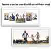 image:imageAmericanflat 16x20 Collage Picture Frame  Engineered Wood  Black  Polished plexiglass front sawtooth hangers included secure turntab backing fits photos posters and artWhite