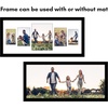image:imageAmericanflat 16x20 Collage Picture Frame  Engineered Wood  Black  Polished plexiglass front sawtooth hangers included secure turntab backing fits photos posters and artBlack