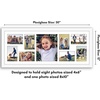 image:imageAmericanflat 16x20 Collage Picture Frame  Engineered Wood  Black  Polished plexiglass front sawtooth hangers included secure turntab backing fits photos posters and artWhite