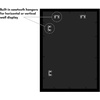 image:imageAmericanflat 16x20 Collage Picture Frame  Engineered Wood  Black  Polished plexiglass front sawtooth hangers included secure turntab backing fits photos posters and artBlack