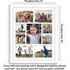 image:imageAmericanflat 16x20 Collage Picture Frame  Engineered Wood  Black  Polished plexiglass front sawtooth hangers included secure turntab backing fits photos posters and artWhite