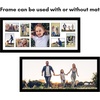 image:imageAmericanflat 16x20 Collage Picture Frame  Engineered Wood  Black  Polished plexiglass front sawtooth hangers included secure turntab backing fits photos posters and artBlack