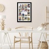 image:imageAmericanflat 16x20 Collage Picture Frame  Engineered Wood  Black  Polished plexiglass front sawtooth hangers included secure turntab backing fits photos posters and artBlack