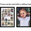 image:imageAmericanflat 16x20 Collage Picture Frame  Engineered Wood  Black  Polished plexiglass front sawtooth hangers included secure turntab backing fits photos posters and artBlack