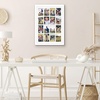 image:imageAmericanflat 16x20 Collage Picture Frame  Engineered Wood  Black  Polished plexiglass front sawtooth hangers included secure turntab backing fits photos posters and artWhite