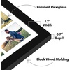 image:imageAmericanflat 16x20 Collage Picture Frame  Engineered Wood  Black  Polished plexiglass front sawtooth hangers included secure turntab backing fits photos posters and artBlack