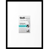 image:imageAmericanflat 18x24 Poster Frame  Matted to 8x10  Slim Molding  Black  Polished plexiglass front hangs vertical or horizontal sawtooth hangers included secure turntab backingBlack