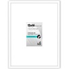 image:imageAmericanflat 18x24 Poster Frame  Matted to 8x10  Slim Molding  Black  Polished plexiglass front hangs vertical or horizontal sawtooth hangers included secure turntab backingWhite