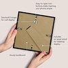image:imageAmericanflat 18x24 Poster Frame  Matted to 8x10  Slim Molding  Black  Polished plexiglass front hangs vertical or horizontal sawtooth hangers included secure turntab backingBlack