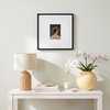 image:imageAmericanflat 18x24 Poster Frame  Matted to 8x10  Slim Molding  Black  Polished plexiglass front hangs vertical or horizontal sawtooth hangers included secure turntab backingBlack