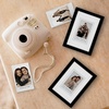 image:imageAmericanflat 4x6 Picture Frame  Set of 2  Use as 2x3 Frame with Mat for InstantPrint Photos  Black Mini Picture Frames for Tabletop and Wall Display with ShatterResistant GlassBlack