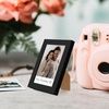 image:imageAmericanflat 4x6 Picture Frame  Set of 2  Use as 2x3 Frame with Mat for InstantPrint Photos  Black Mini Picture Frames for Tabletop and Wall Display with ShatterResistant GlassBlack