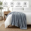 image:imageAmericanflat 50x60 Double Sided Faux Fur Throw Blanket  Soft and Breathable Throw Blanket for Couch Bed Chair  Gray Faux Fur Blankets Perfect for Home Bedroom or Outdoor UseGray