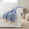 image:imageAmericanflat 50x60 Faux Fur Throw Blanket  Soft and Breathable Throw Blanket for Couch Bed Chair  Green Faux Fur Blankets Perfect for Home Bedroom or Outdoor UseOmala Blue and White Mini Diamond