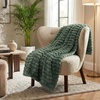 image:imageAmericanflat 50x60 Faux Fur Throw Blanket  Soft and Breathable Throw Blanket for Couch Bed Chair  Green Faux Fur Blankets Perfect for Home Bedroom or Outdoor UseGreen