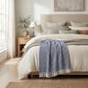 image:imageAmericanflat 50x60 Faux Fur Throw Blanket  Soft and Breathable Throw Blanket for Couch Bed Chair  Green Faux Fur Blankets Perfect for Home Bedroom or Outdoor UseOmala Blue and White Mini Diamond
