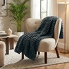image:imageAmericanflat 50x60 Faux Fur Throw Blanket  Soft and Breathable Throw Blanket for Couch Bed Chair  Green Faux Fur Blankets Perfect for Home Bedroom or Outdoor UseDark Gray