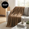 image:imageAmericanflat 50x60 Fleece Throw Blanket  Soft and Breathable Throw Blanket for Couch Bed Chair  Fleece Blankets Perfect for Home Bedroom or Outdoor Use  GreenBrown